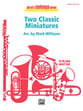 Two Classic Miniatures Concert Band sheet music cover